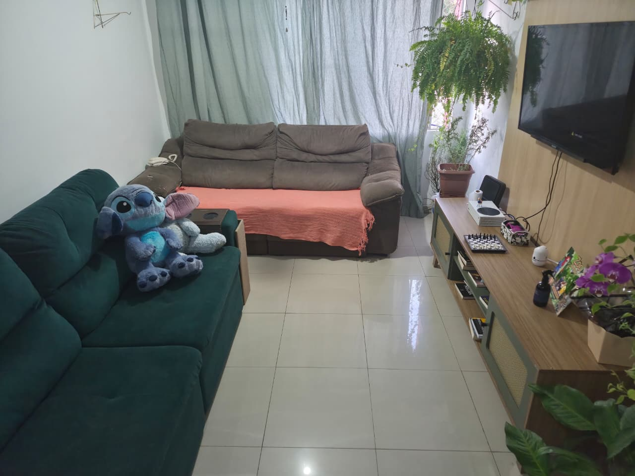 Depois 1 — sala depois da limpeza e organização